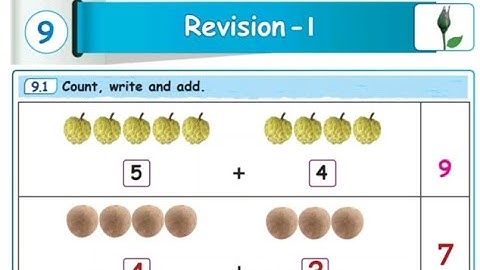 Ennum Eluthum 1st 2nd 3rd  std maths term 1 // Arumbu // revision 1  // workbook answer 