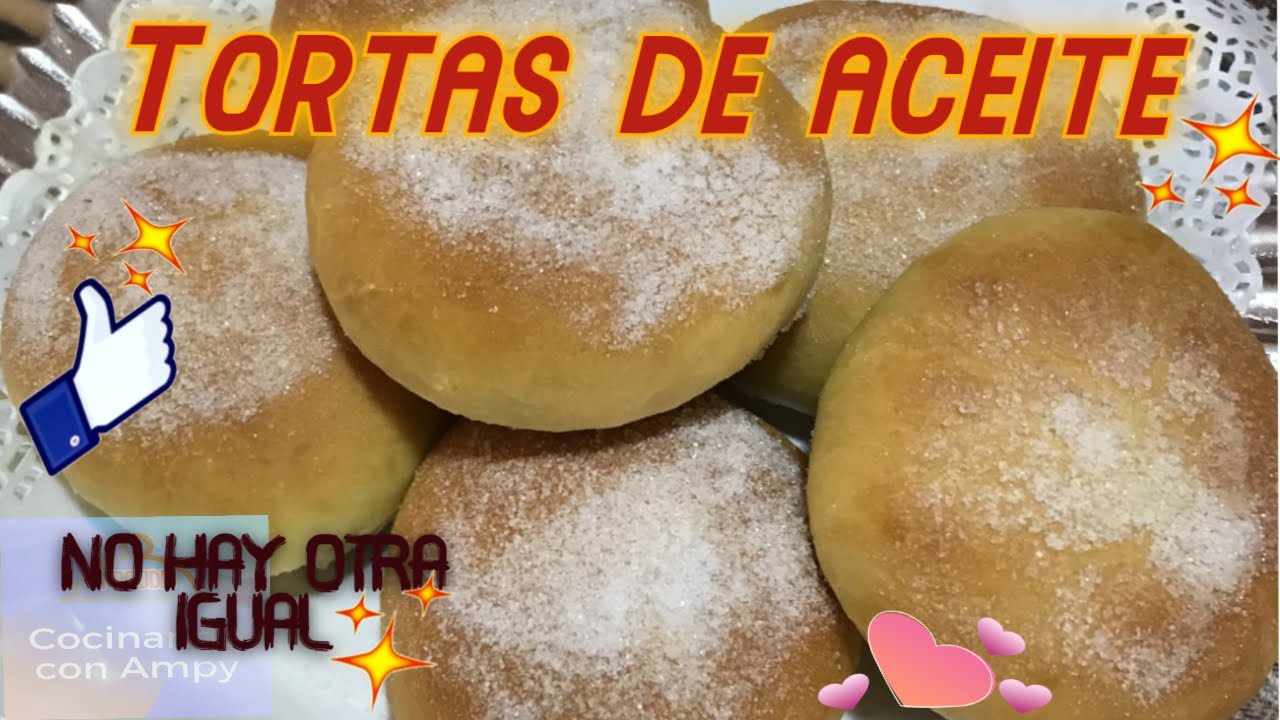 Tortas de pueblo de aceite | Receta tradicional fácil y económica