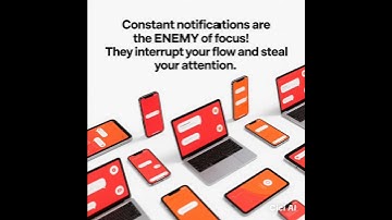 “Focus Tip #6” Turn Off Notifications! #boost #productivity #off #notification #shortvideo #shorts