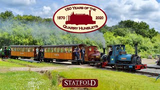 Statfold Barn Railway  150 Years of the Quarry Hunslet  10th July 2021