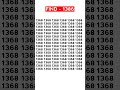 Let See How Genius You are - Find 1386 #Shorts