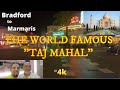 TAJ MAHAL MARMARIS - 4K - Indian Restaurant - TURKEY VLOG - MARMARIS AT NIGHT - Tajmahal  Agra India