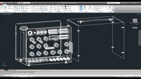 Designing the Multi-Function Bench Power Supply in AutoCAD - 3D Animation