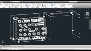 Designing the Multi-Function Bench Power Supply in AutoCAD - 3D Animation