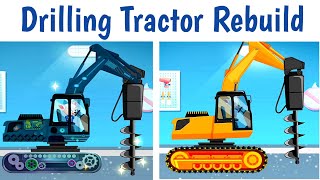 Drilling Tractor Repair Shop! Dissemble and Rebuild screenshot 4
