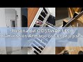 Reseña del COSTWAY LED Iluminación Armario con Espejo para Joya Organizador de Puerta o Pared con Ll