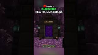 I Found The Funniest FAKE Minecraft Speedrun…