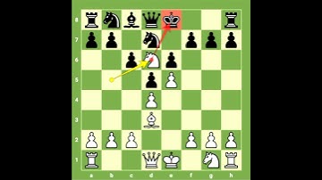 Two Knights MATE 🔥🔥 Most Interesting tactics #Shorts