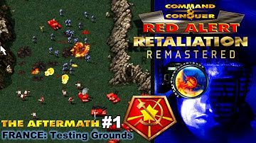 Red Alert Remastered | The Aftermath Soviets #1 - Testing Grounds (FRANCE) | [HARD]