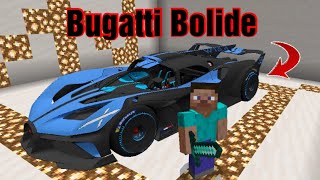 Bugatti Bolide Minecraft Pe 🤯🤯