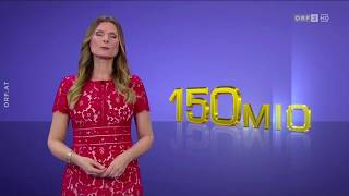 EuroMillionen Ziehung vom Freitag, 16.02.2018 - ORF2 HD mit Martina Kaiser  - EuroMillion