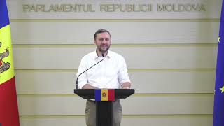 Press briefing held by Member of Parliament Alexandr Trubca - July 8, 2026