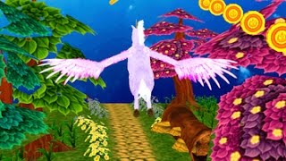 Unicorn Dash Fly Pegasus 3D - hourse run screenshot 2