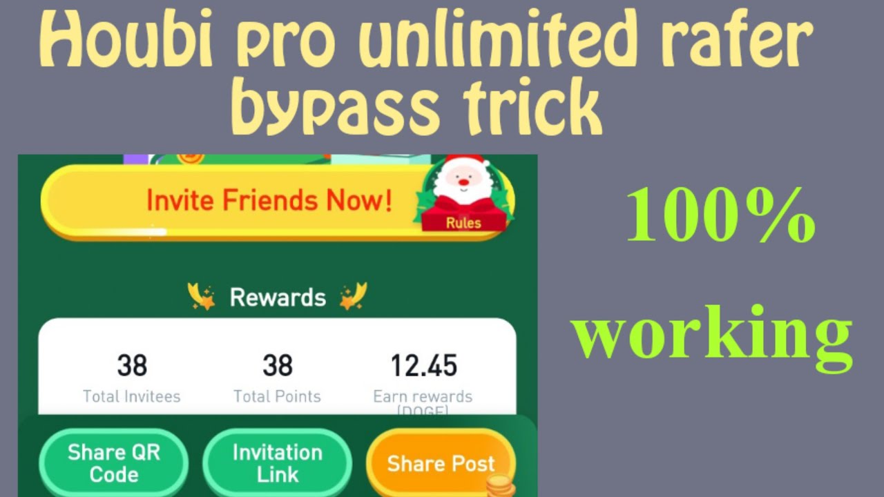 houbi pro unlimited rafer trick