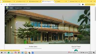 Sistem Informasi Pengajuan Cuti dan Berita Karyawan Berbasis web