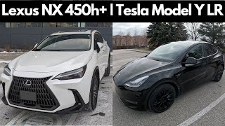 Lexus NX 450h+ Plug in Hybrid vs Tesla Model y LR comparison | PHEV vs EV