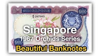 Singapore 1967-73 Orchids Series