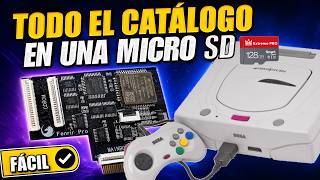 Sega Saturn: ¡TODO el Catálogo en tu MicroSD con Fenrir PRO! (Instalación Fácil)