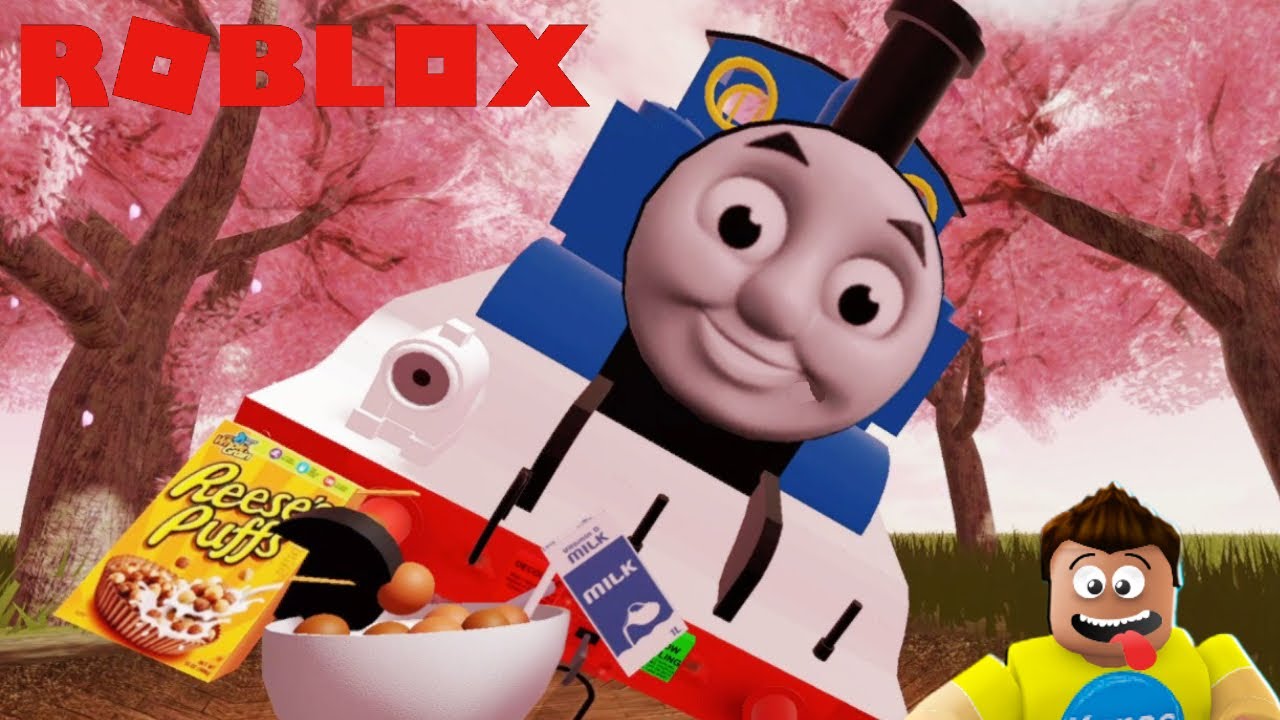 ТОМАС ROBLOX ПРОСЫПАЕТ СВОИ ХЛОПЬЯ НА ПЕРЕРЫВЕ! || Геймплей Roblox || Konas2002