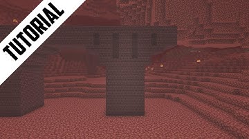 Minecraft: How to Build a Nether Fortress Bridge (Step By Step)