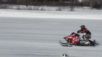 002 Snowmobile Acceleration Test 1