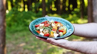 WARM SALAD ON THE GRILL 🔥 A RECIPE that you SHOULD make!