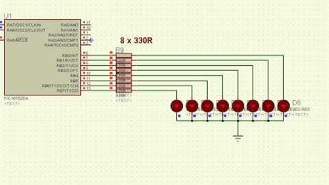PIC LED tutorial no.1