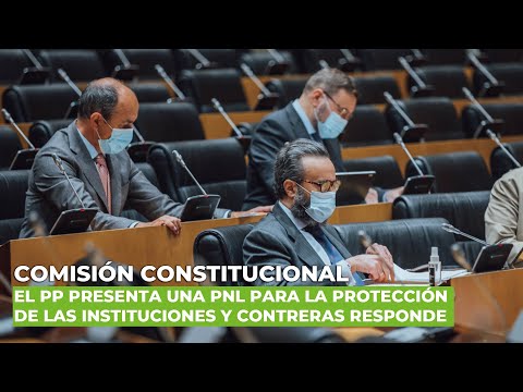 El PP presenta una PNL para la protección de las instituciones y Contreras responde: ‘¿Y el CGPJ?’