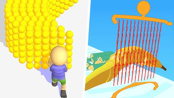 Lucky Marble Run 3D | Laser Man Run - Gameplay Walkthrough Max Levels (Part 2)