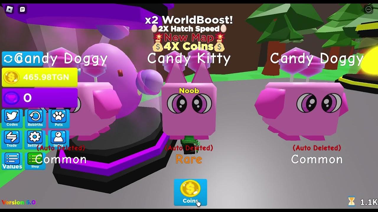 I hatched 3 SECRETS in BGS pet hatching simulator 2! - YouTube