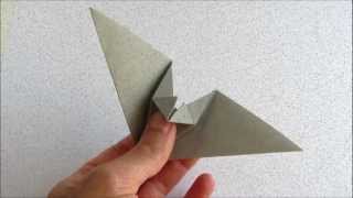 Origami Flapping Bat