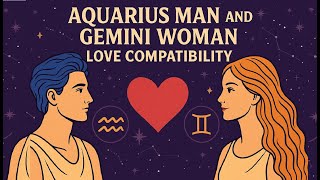 Aquarius Man and Gemini Woman Love Compatibility: The Perfect Zodiac Match