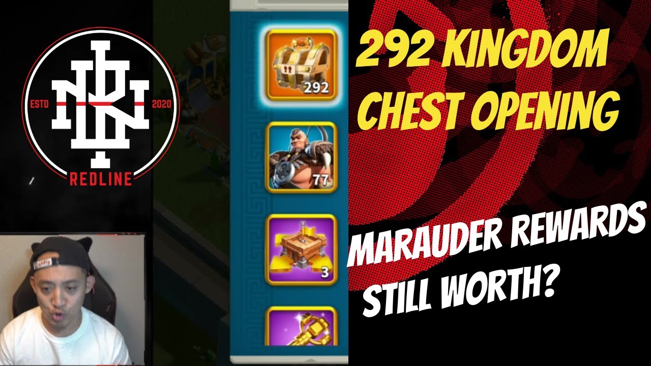 Marauder Chests, Still worth? Opening 292 Rise of Kingdoms YouTube