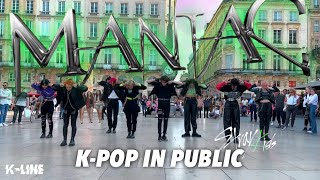 [KPOP IN PUBLIC - ONE TAKE] Stray Kids (스트레이키즈) - MANIAC (OT8) Dance Cover By K-LINE CREW, France