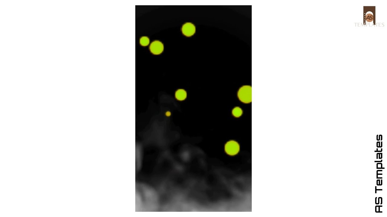 Template Video Background Full Screen Bubbles🥳 Effect Kinemaster Template Black Screen