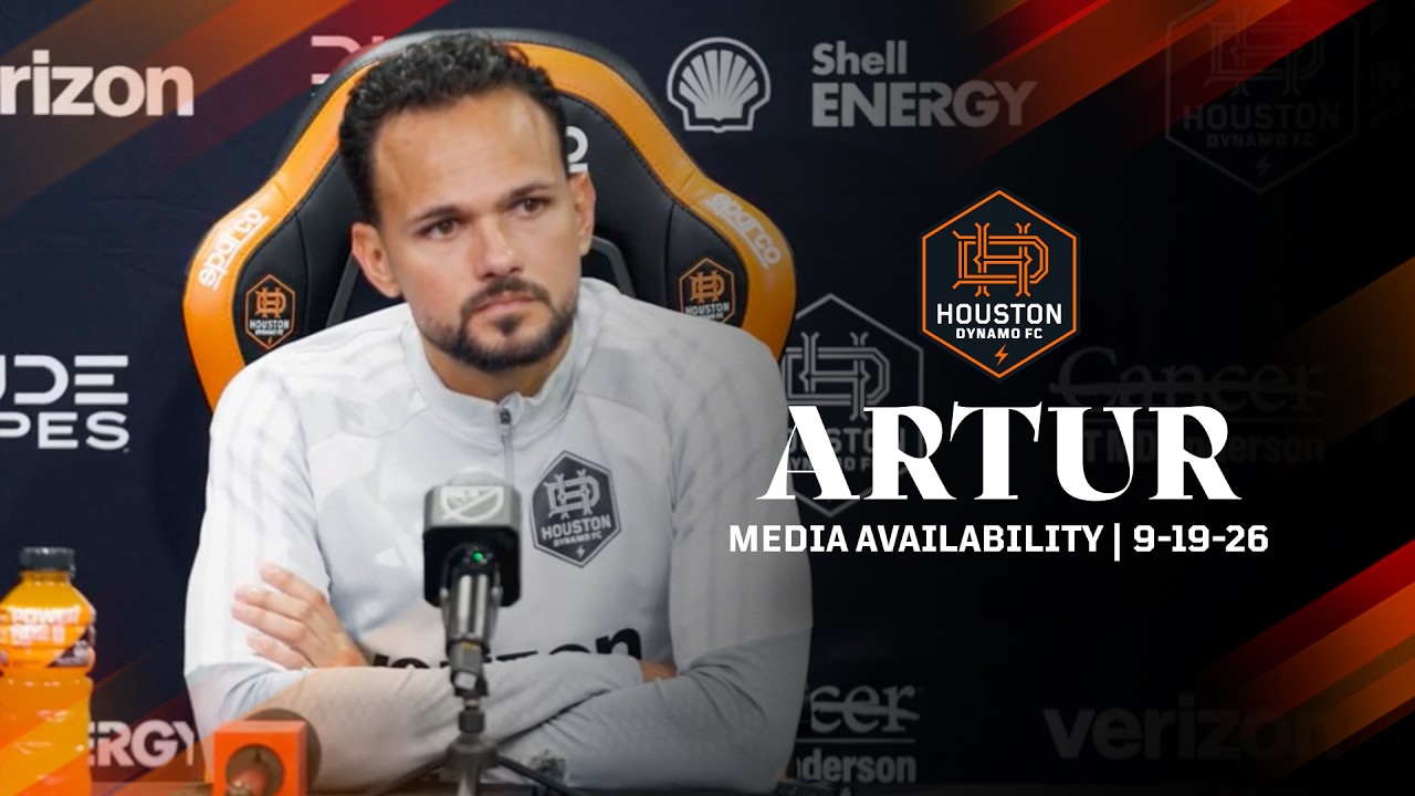 Artur Postgame Media Availability Following Match vs. FC Cincinnati | Houston Dynamo FC