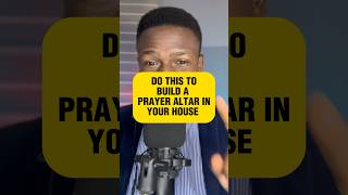 How to build a Prayer Altar | Joshua Generation #inspiration #prophetic #motivation #fypシ