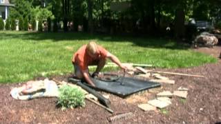 Installing a Disappearing Fountain