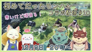 【モンハンワールド配信#10】◆初めてだったモンハン　アイスボーン攻略隊◆【獣Vtuber/八波はるかげ】