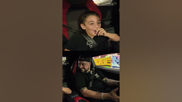 Perjalanan Pertama Anak Naik Lamborghini Revuelto dengan Knalpot Gintani