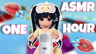 Roblox ASMR ~ ONE HOUR of Mouth Sounds and Tapping 😴 (NO TALKING)