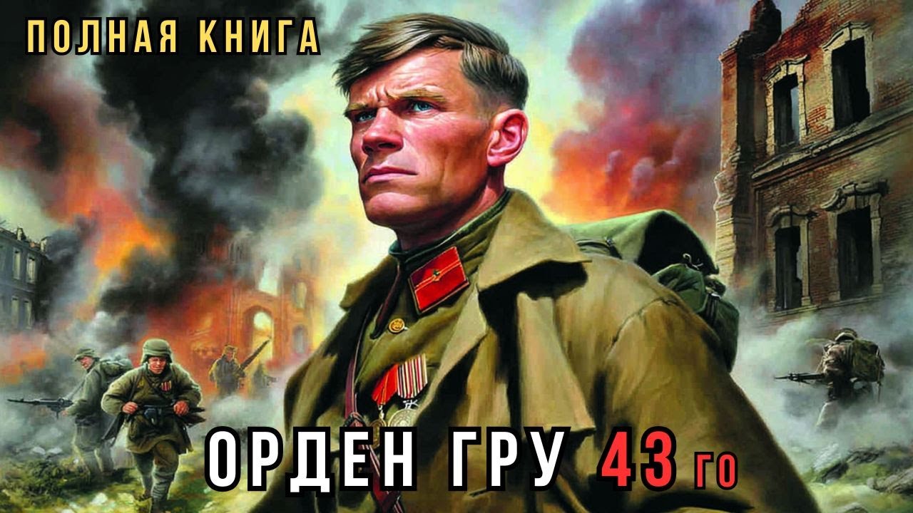 📖 Аудиокнига полная : ОРДЕН ГРУ : ЦИКЛ - ПОЛКОВАЯ РАЗВЕДКА Военные Истории / Реальные События👍