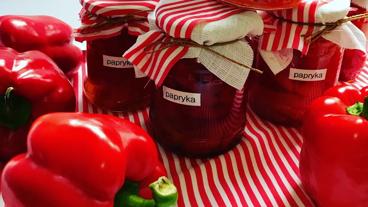 ***Papryka konserwowa w zalewie słodko-kwaśnej #169***