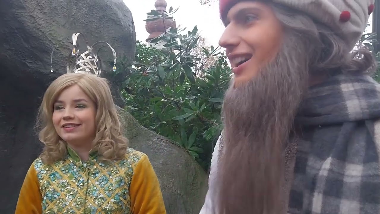 kabouter kneus fakir en Prinses Anura  in het sprookjesbos #efteling