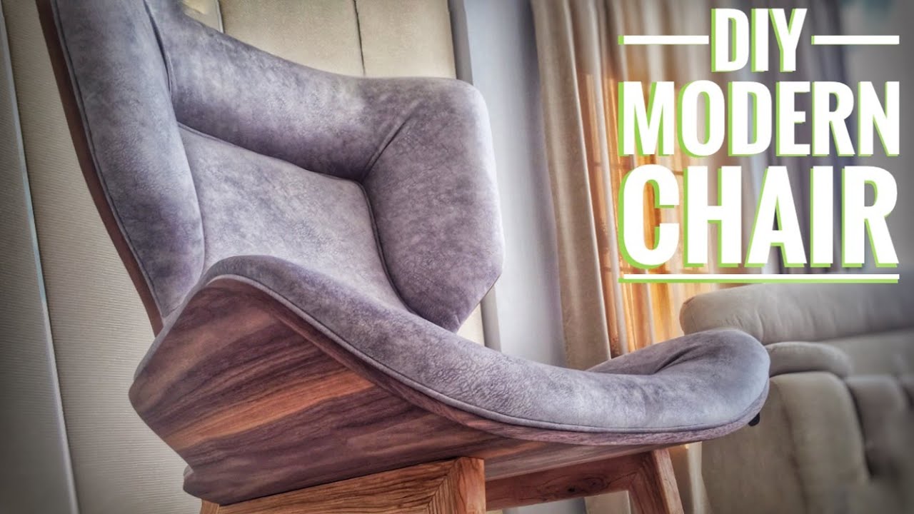 ⁣Кресло своими руками. DiY LOUNGe CHAiR. Woodworking.