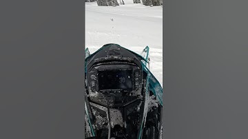 #fun #automobile #snowmobile #snow #polarissnowmobile #polaris #turbo #boost #booster #gopro #rmk