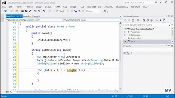 C# How To Compute MD5 Hash