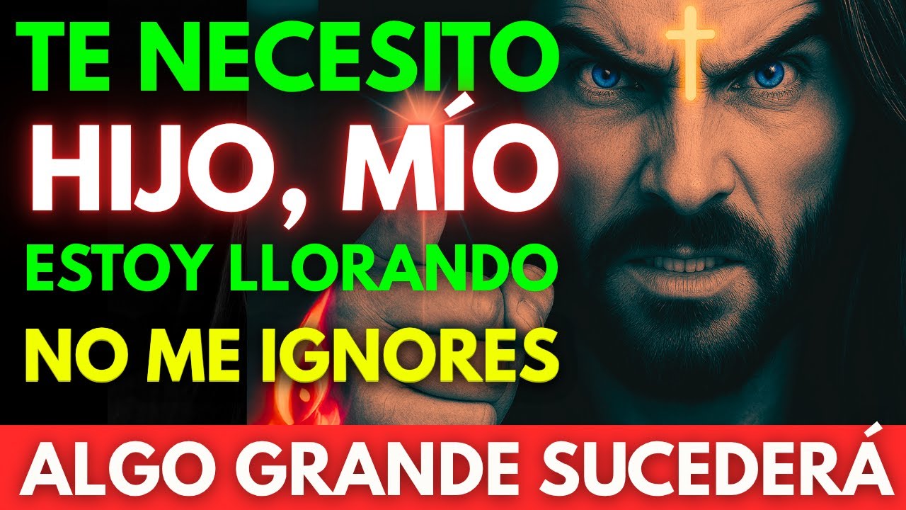 DIOS DICE: TE ESTOY LLAMANDO HACE TIEMPO... NO ME IGNORES MÁS, ESTA ES TU ÚLTIMA OPORTUNIDAD 😢