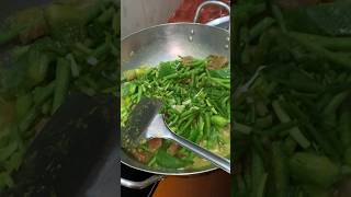 Delicious beef fried green pepper | Khmer food | food recipes