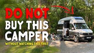 DO NOT Buy This VW Grand California without Watching This First - HONEST Review & Tour